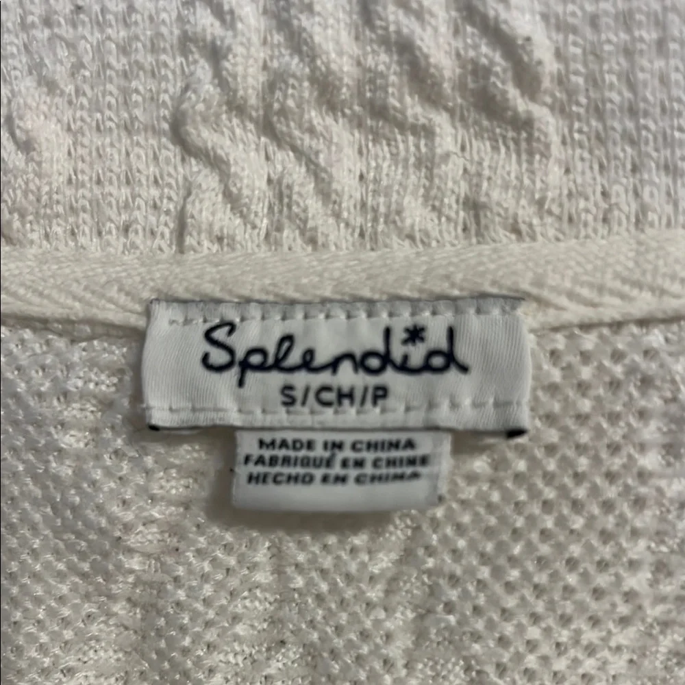Splendid Cream Relaxed Ribbed Set - Picture 2 of 4